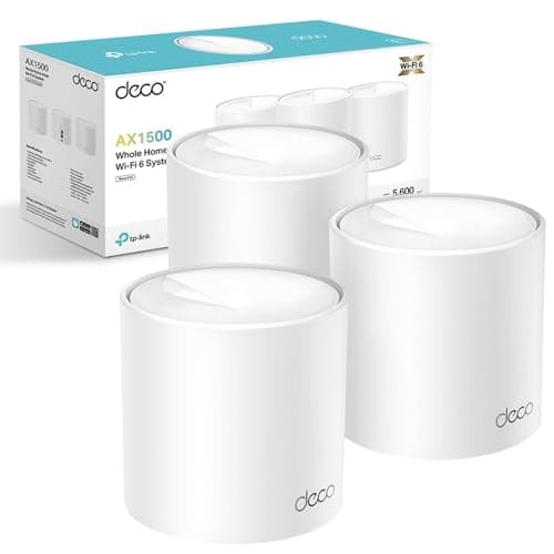 TP-Link Deco X10(3-Pack) AX1500 Whole Home Mesh WiFi 6 System