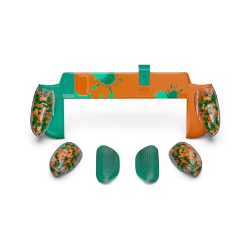 SAVAGE RAVEN by Skull & Co. NeoGrip for Nintendo Switch 2: an Ergonomic Grip Hard Shell Handheld Case with Replaceable Grips [to fit All Hands Sizes] [No Carrying Case]- SP Raiders Edition
