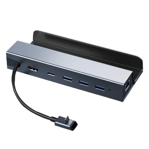 Handheld Game Console Dock 6-in-1 Screen Mirroring Supplies