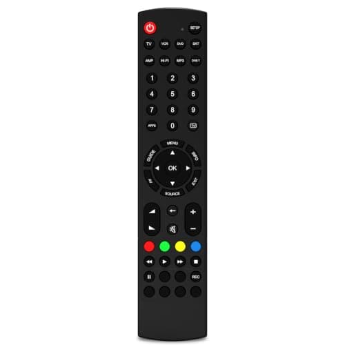 Universal TV Remote Control for All Brands TV, Compatible with LG, Samsung, Hisense, TCL, Panasonic, Sharp and More Brand - Universal Remote Control for DVD and More 8 Devices - Learning feature