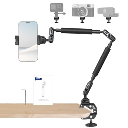 NEEWER 22" Magic Arm with Desk C Clamp, Overhead Camera Mount, UA057