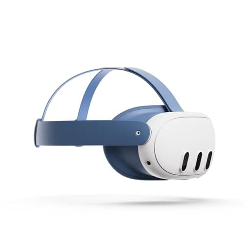 Meta Quest 3 Facial Interface and Head Strap (Elemental Blue)