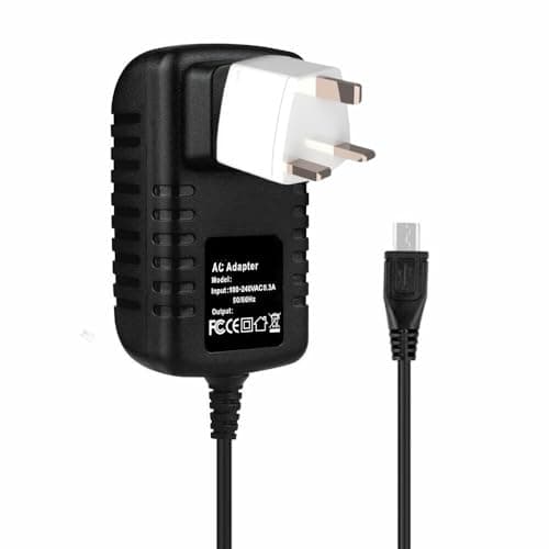 Mixctod AC Adapter Charger Power Cord Replacement for SEGA Genesis Flashback 2018 AtGames Console 85 Classic Games Controller