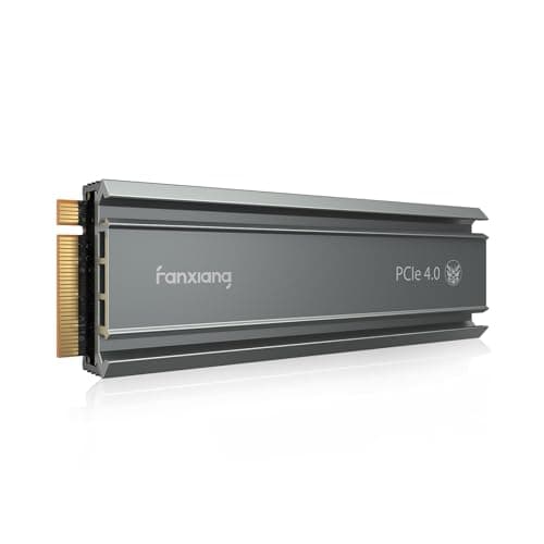 fanxiang 2TB M.2 NVMe SSD with Heatsink, PCIe Gen4 PS5 SSD, Up to 4800MB/s