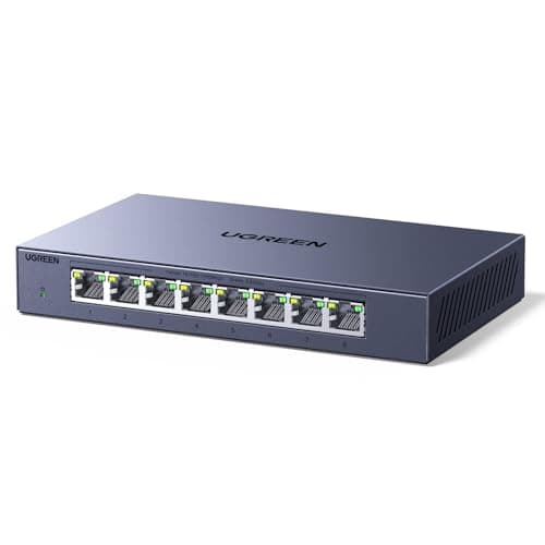 UGREEN 8 Port 2.5Gbps Unmanaged Network Switch Hub