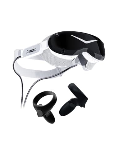 Pimax Dream Air Slam VR Headset-3840 x 3552 Per Eye, 110° FOV with Pimax's ConcaveView Optics, Virtual Reality PC VR Headset + with Controllers