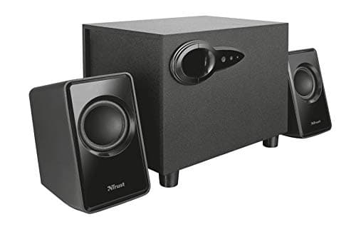 Trust Avora 2.1 PC Speakers with Subwoofer 18W (9W RMS), USB Powered, Black