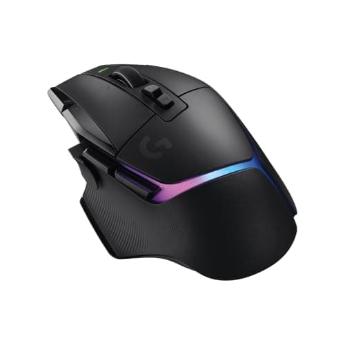 Logitech G G502 X PLUS Lightspeed Wireless RGB Gaming mouse | Optical mouse with LIGHTFORCE hybrid switches, LIGHTSYNC Rgb, HERO 25K sensor, compatible with PC - macOS/Windows - Black