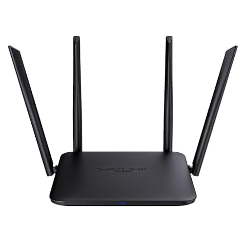 WAVLINK BE3600 Wi-Fi 7 Router | Dual-Band Gaming Mesh WiFi System | 6GHz & 5GHz Bands | UK Plug | MLO, 4096-QAM for 4K Streaming | VPN, QoS, Guest Network | Easy Setup for Home & Office