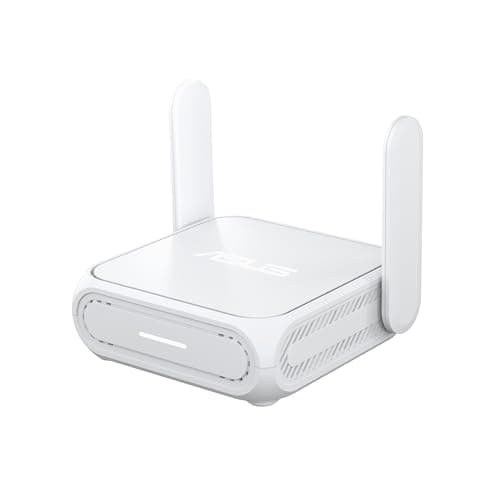 ASUS RT-BE58 Go Dual-band WiFi 7 Travel Router, 3600 Mbps, 4G & 5G Mobile Tethering, Public WiFi (WISP) Mode, 2.5G Port, Guest Network Pro SSIDs, Advanced Network Security & VPNs, USB-C Power Delivery