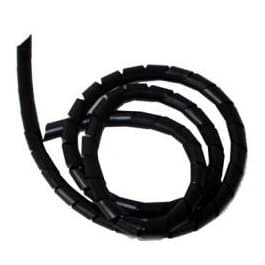 Cable-Core Spiral Binding - BLACK Cable Tidy Wrap 3mm x 5m