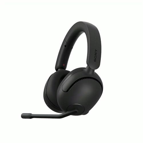 Sony INZONE H5 Wireless Gaming Headset, 360 Spatial Sound for Gaming, Comfortable Fit, 28 Hours Battery Life, Low Latency, Microphone Compatible with AI, PC & PS5 - Black