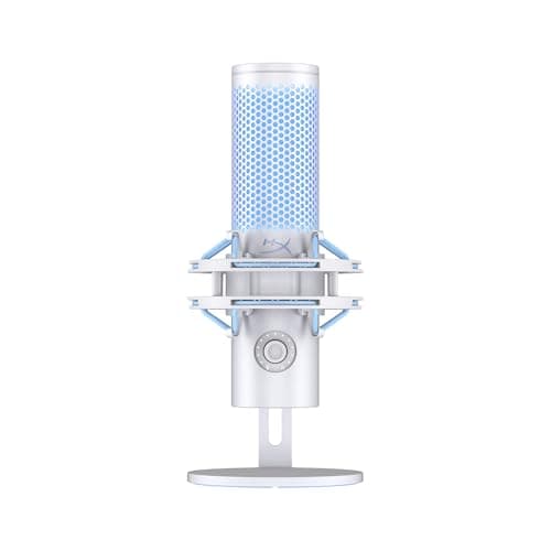 HyperX Quadcast 2 Frost | USB Microphone for Gaming, Streaming and Podcasting | With On-Board Controls | LED Lighting | Removable Shock Mount