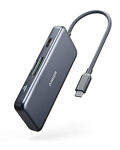 Anker USB C Hub, 7-in-1 Multi-Port USBC Hub, 4K HDMI USB-C Adapter | USB-C and 2 USB-A 5Gbps Ports, 85W Max PD, SD/TF, for MacBook Air, MacBook Pro, XPS and More (Charger Not Included)