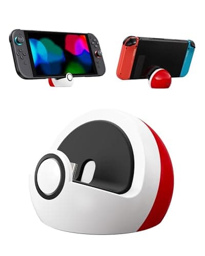 Antank Tiny Charging Dock Stand Compatible with Nintendo Switch 2, Switch 1, Lite & OLED, No Projection Charging Docking Station, Portable Game Accessories for Travel, Desk Decor Gift for Kid & Gamers
