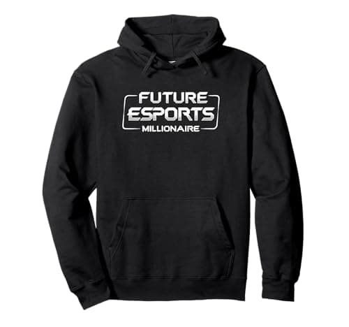 Funny eSports Gifts For Gamers Future eSports Millionaire Pullover Hoodie