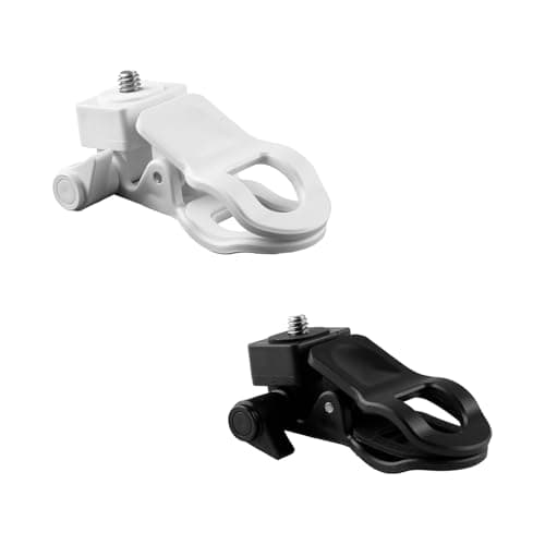 Tabanzhe Selfie Light Clip-2PCS Fill Light Clip Camera Flash Holder Mini 1/4 Screw Universal Mount Phone Camera Monitor Laptop Tablet Tripod Clamp LED Video Light Front Clip for Photography