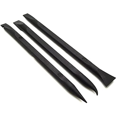 ebuyerfix 3 Pcs Hard Plastic Curve Spudgers Pry Open Tool Mobile Phone iPod iPad Android Tablet Laptop Electronics Cracked Screen Replacement Repair