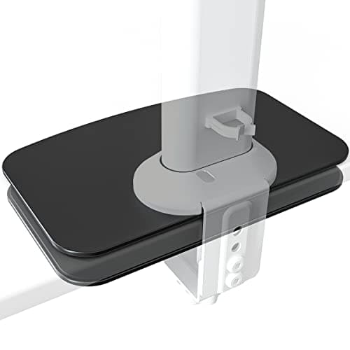 HEMUDU Monitor Arm Mount Reinforcement Plate for Thin, Glass Tabletop