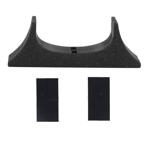 ANKROYU Console Stand 3D Printed Vertical Horizontal Holder with Anti Slip Base and Cooling Vents for System Stable Display Bracket PEGT Material 79x15x27mm Includes 2 Mounts (Black)
