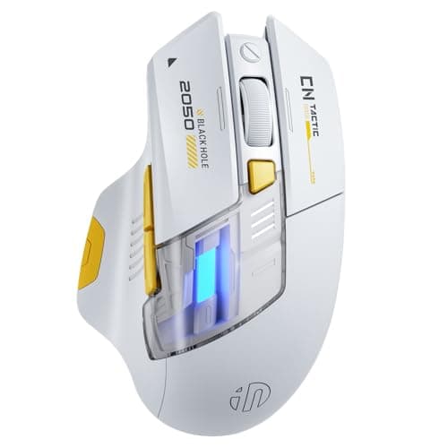 INPHIC A9 Explorer V2 Tri-Mode Silent Wireless Gaming Mouse, 12800 DPI