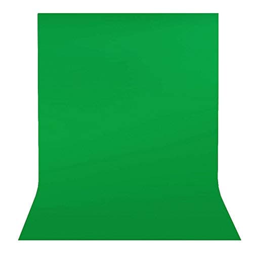 ECOSWAY Green Screen Muslin Backdrop Photography Background for Studio Lighting Kit