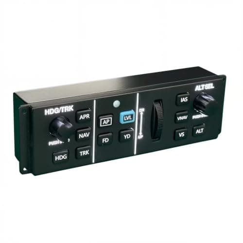 HGFYE Flight Simulator Digital Autopilot Panel PC Game Flights Controls Joystick, Throttle, Rudder Simulators Peripherals Professional General Aviation Control Play with Realistic Experience