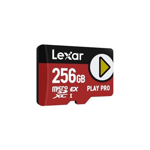 Lexar PLAY PRO MicroSD Express Card 256GB, up to 900MB/s Read,600MB/s Write | MicroSDXC, Gaming-Optimized, A2, 4K, High-Speed Micro SD Memory Card for Handheld Consoles, Switch, Portable Gaming Device