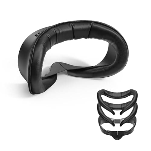 KIWI design V4 Facial Interface, 2 Face Pads Compatible with Quest 3S