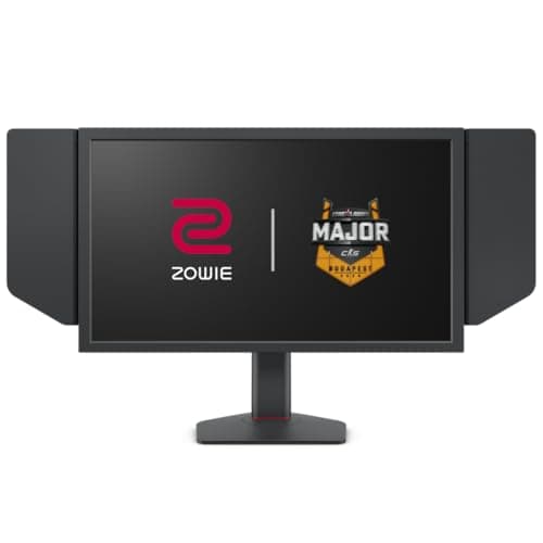 BenQ Zowie XL2586X+ Esports Gaming Monitor, 24 inch, 600Hz, Fast TN, DyAc 2, 1080p, HDMI 2.1 X3, DisplayPort 1.4, XL Setting to Share, S Switch, Shielding Hood, Adjustable Height, Progamer Base