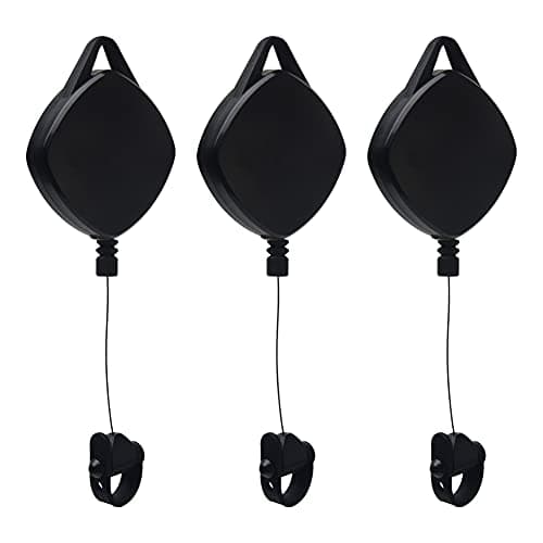 VR Cable Management 3/6 Packs Retractable Ceiling Pulley System Compatible With Oculu-s Rift S/Ps Vr/Viv E For Oculu-s Quest 2 VR Accessories With 360° Rotations Noise-Free
