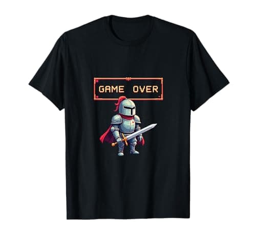 retro, pixel art, game over, gaming, nerd T-Shirt