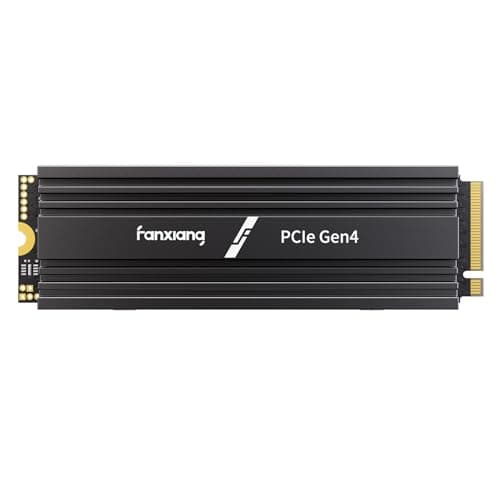 fanxiang NVMe M.2 SSD 1TB with Heatsink, Up to 7300MB/s, PCIe Gen4,PS5 SSD