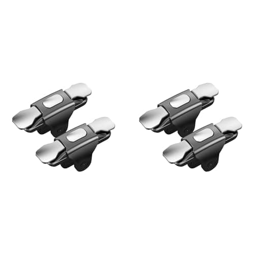 CTRLZS 4X Mobile Game Trigger for Phone Gaming 4 Finger Trigger L1 R1 Aim Keys Game Controller Sensitive Phone Game Trigger