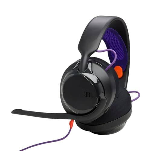 JBL Quantum 250, Wired Over-Ear Gaming Headset, Black