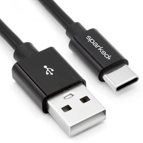 SPARKED Charger Cable USB C Charging Power Cord Lead for Nintendo Switch 2 Pro Controller, SEGA, SNES, PowerA, AceGamer, N64 Wireless Controllers - Replacement Type C Adapter Fast Charge Wire UK, 1.2m