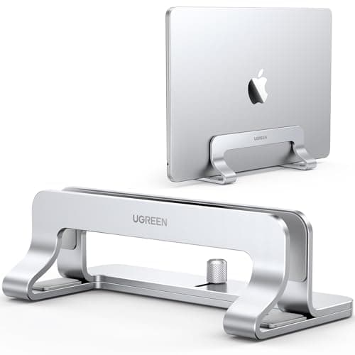 UGREEN Vertical Laptop Stand for Desk Adjustable Laptop Holder Dock