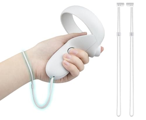 SOULWIT Controller Straps for Meta Quest 2 - White