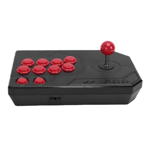 Cryfokt Fighting Stick with 3 Joystick Modes, 8-Button Layout for PC