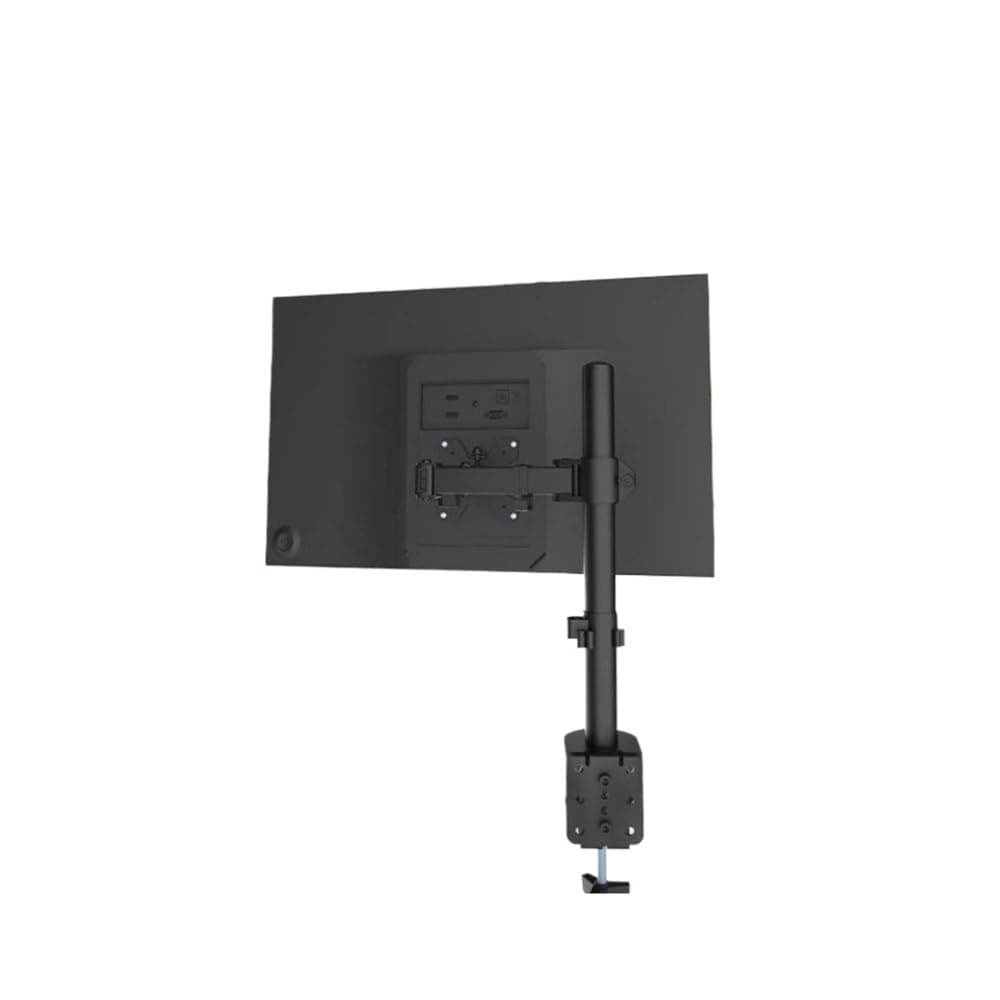 Monitor Arm Single LED LCD Monitor Arm Desk Mount Stand Heavy Duty Fully Adjustable Computer Mount for Screen up to 27 inch
