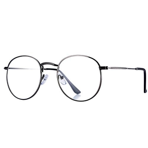 Pro Acme Blue Light Glasses Anti Glare Blue Light Blocking Computer Gaming Glasses Bluelight Reading Glasses for Women Men (Gold)