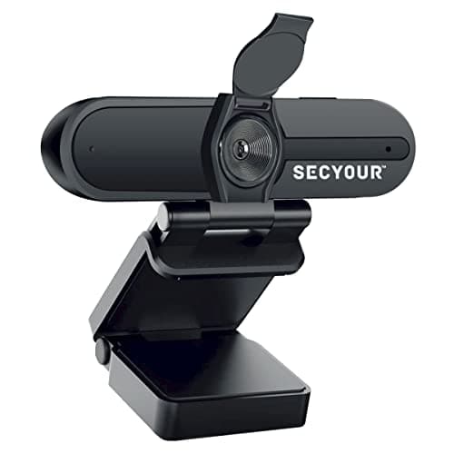 1080p HD USB Webcam Camera with Microphone for PC, Desktop, Laptop, Macbook, Live Streaming, Gaming, YouTube, Video Call Conference Web cam - Noise cancellation 30FPS with mini Tripod