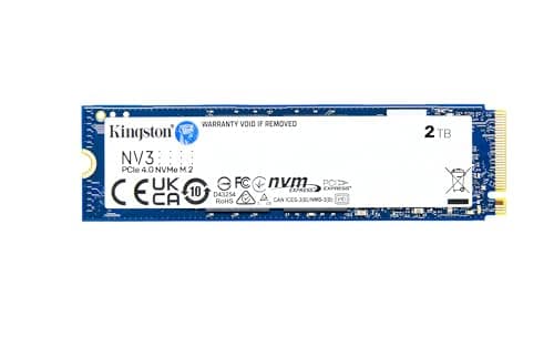 Kingston NV3 NVMe PCIe 4.0 Internal SSD 2TB M.2 2280-SNV3S/2000G