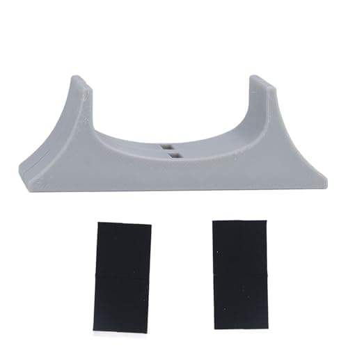 ANKROYU Console Stand 3D Printed Vertical Horizontal Holder with Anti Slip Base and Cooling Vents for System Stable Display Bracket PEGT Material 79x15x27mm Includes 2 Mounts (Grey)