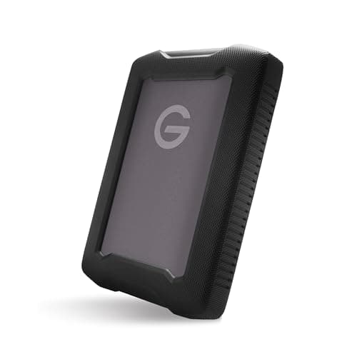 G-DRIVE ArmorATD 4TB, portable rugged external hard drive, HDD up to 130 MB/s, USB-C (5Gbps), USB 3.2 Gen 1, Thunderbolt 3