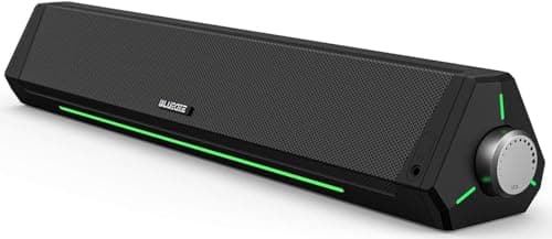 Bluedee PC Speakers for Desktop, Bluetooth & 3.5mm Aux Computer Soundbar