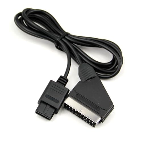 RGB SCART Cable for NTSC N64 Console, for USA/Japan N64 with RGB modify