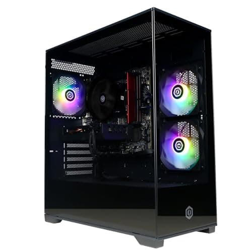 CyberPowerPC Wyvern Gaming PC - 650W PSU, Nvidia RTX 5060, 1TB NVMe SSD, Windows 11, AMD Ryzen 7 8700F