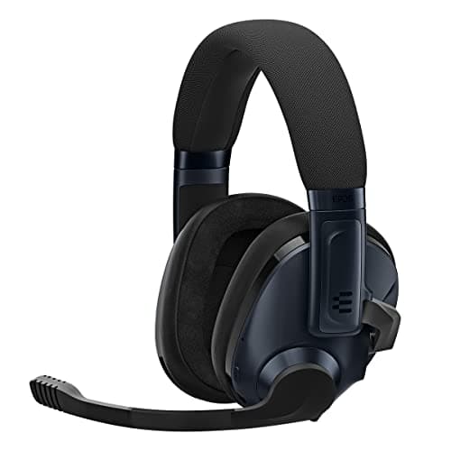 EPOS H3Pro Hybrid Gaming Headset with Microphone for PC, Enhanced Noise-Cancellation, Adjustable, Smart Button Audio Mixing with Bluetooth and Gaming Suite, Surround Sound, (Sebring)
