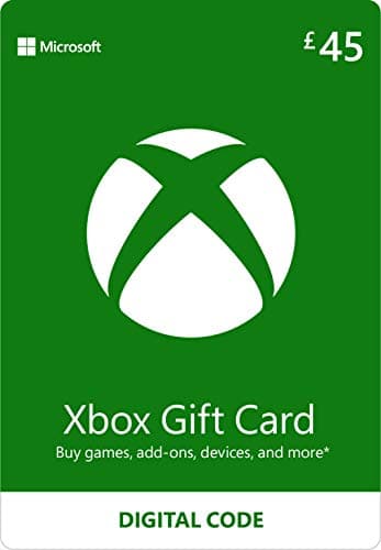 Xbox Gift Card | 45 GBP | Digital Voucher | Xbox One, Series S|X & Windows | (Download Code)